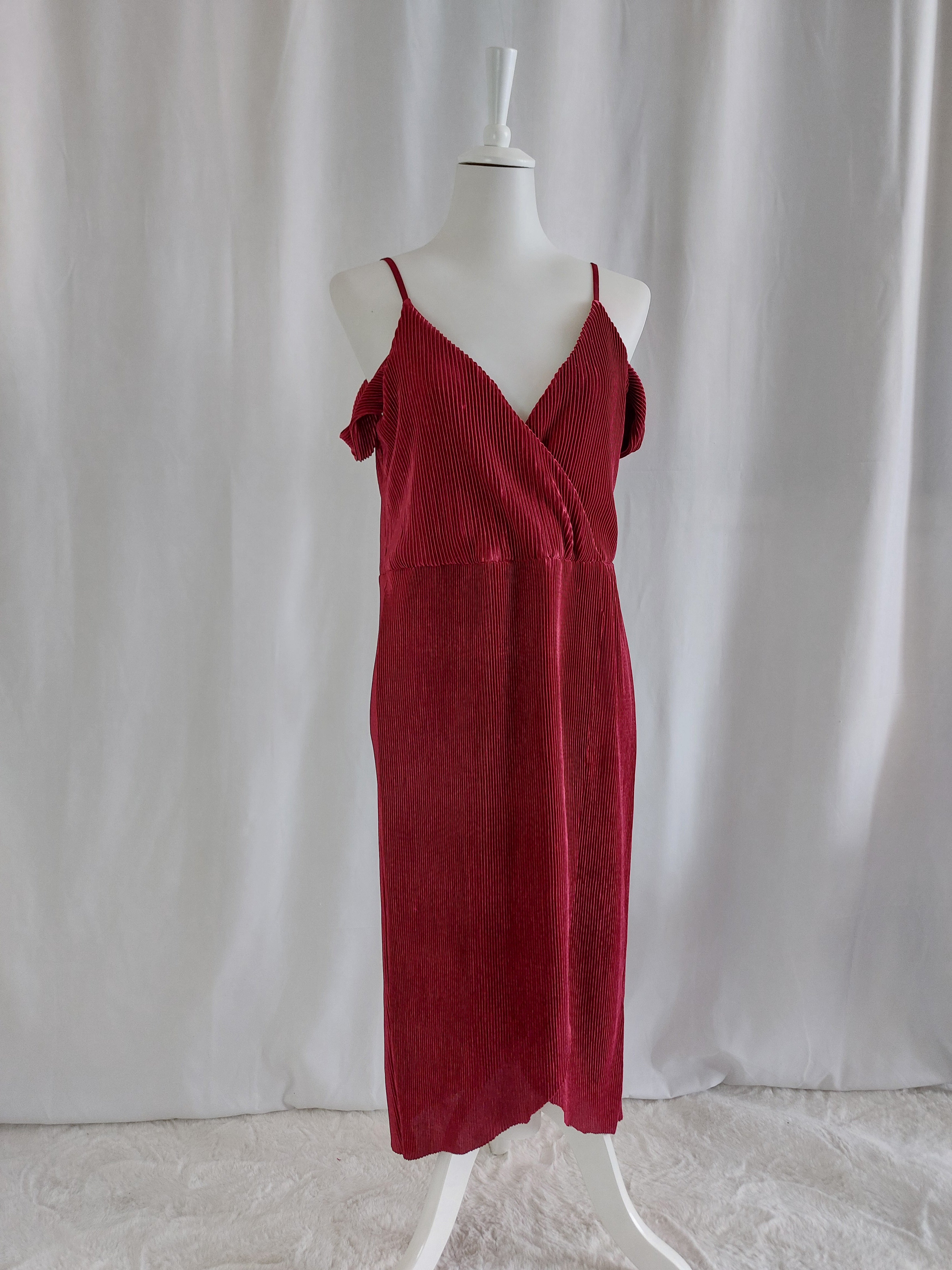Elegantes rotes Kleid