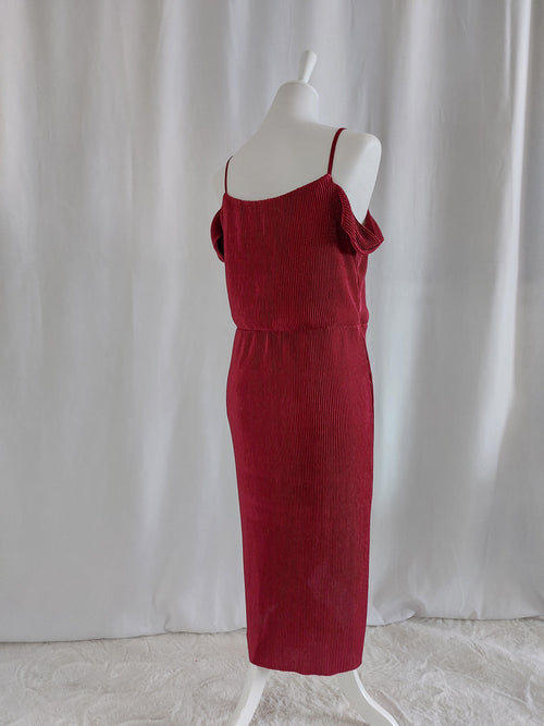 Elegantes rotes Kleid