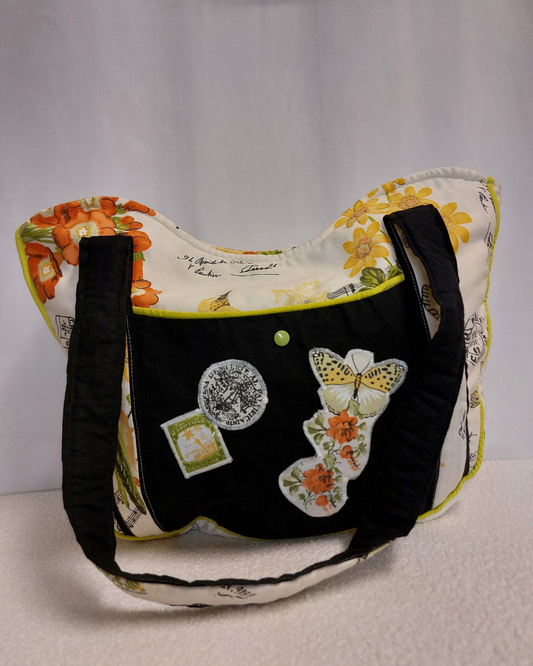 Bunte gemusterte Tasche